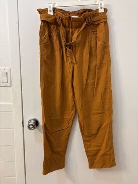 Anthropologie Paperbag Waist Cargo Pants